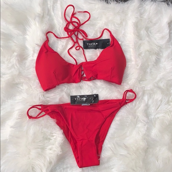 Free People TAVIK Cassis - Asher Bikini Set - Picture 2 of 10